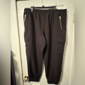 Marc New York Gold Zipper Cargo Pants Plus Size 3XL Brand New!!